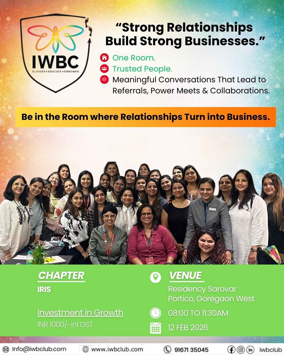 Chapter Iris Board Meet